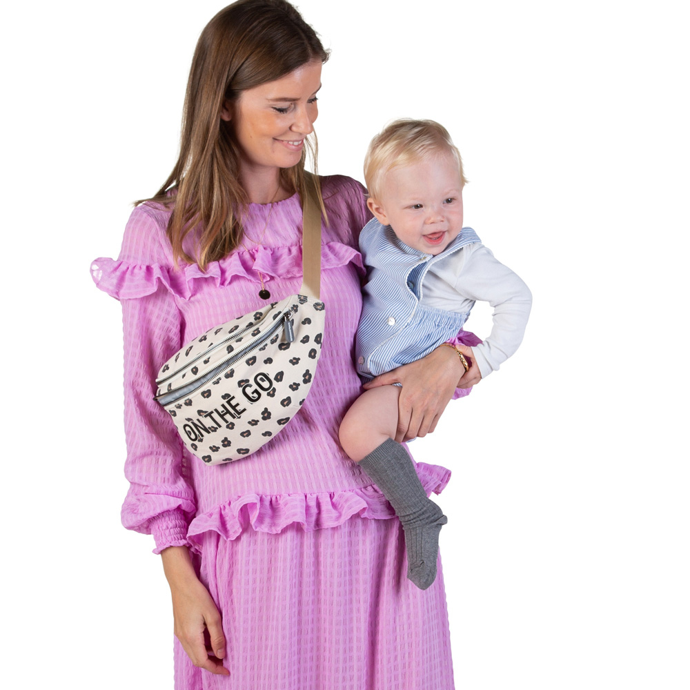Geanta Childhome Banana On The Go Leopard [4]