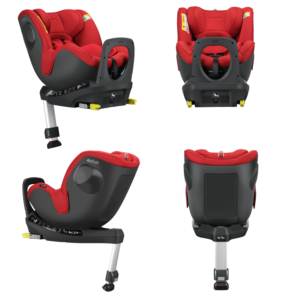 Scaun auto Avova Sperber-Fix 61 Maple Red [5]