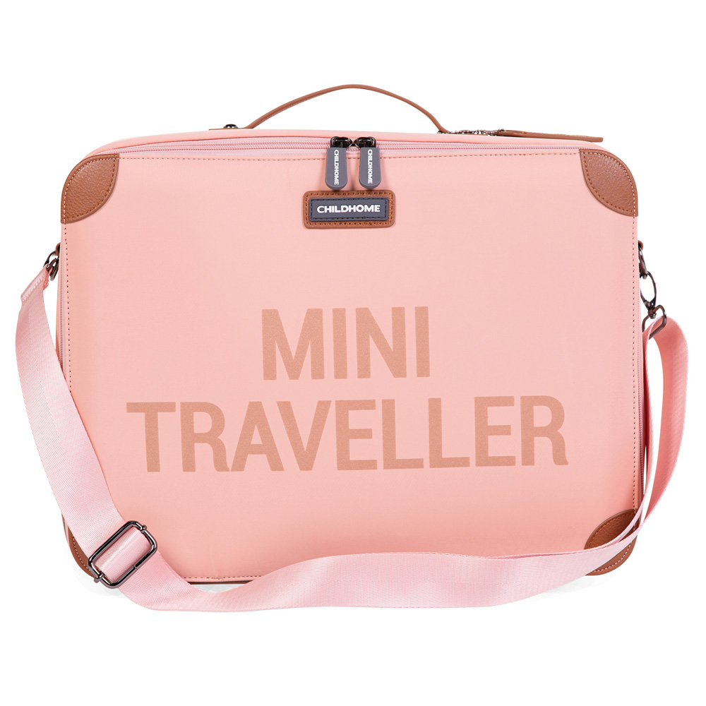 Valiza pentru copii Childhome Mini Traveller Roz [6]