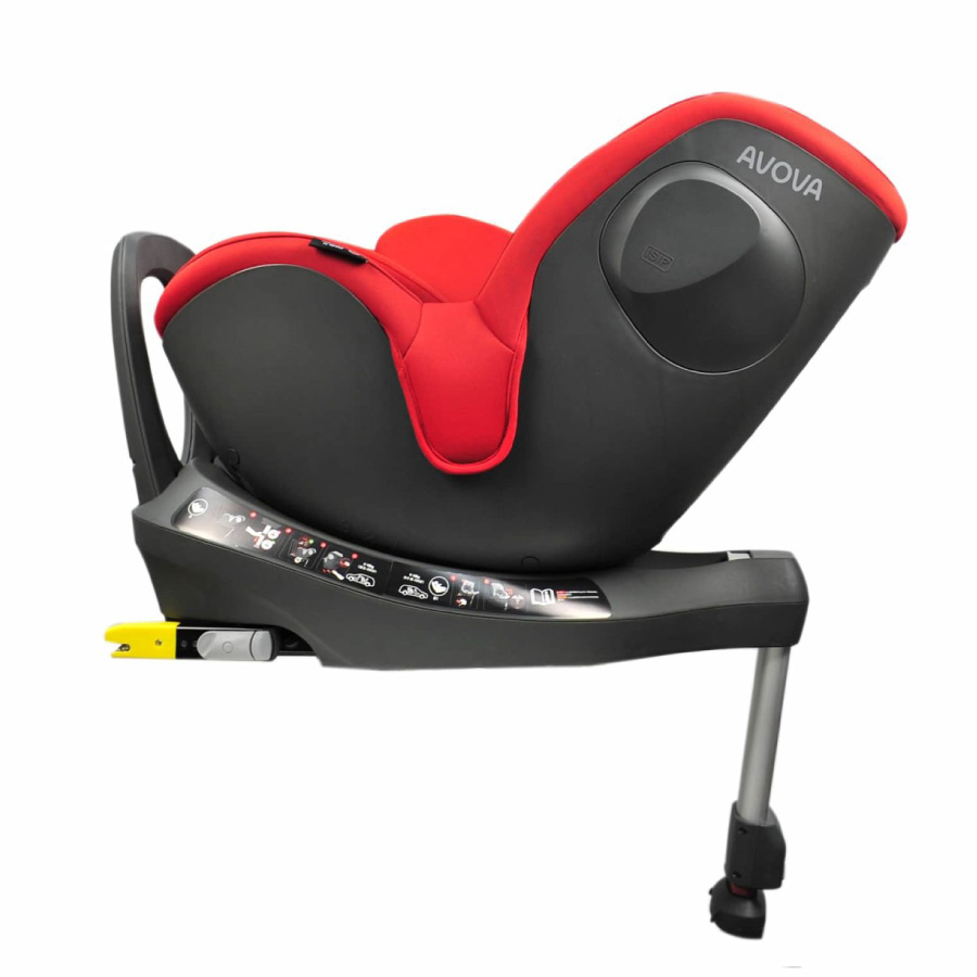 Scaun auto Avova Sperber-Fix i-Size Maple Red [4]