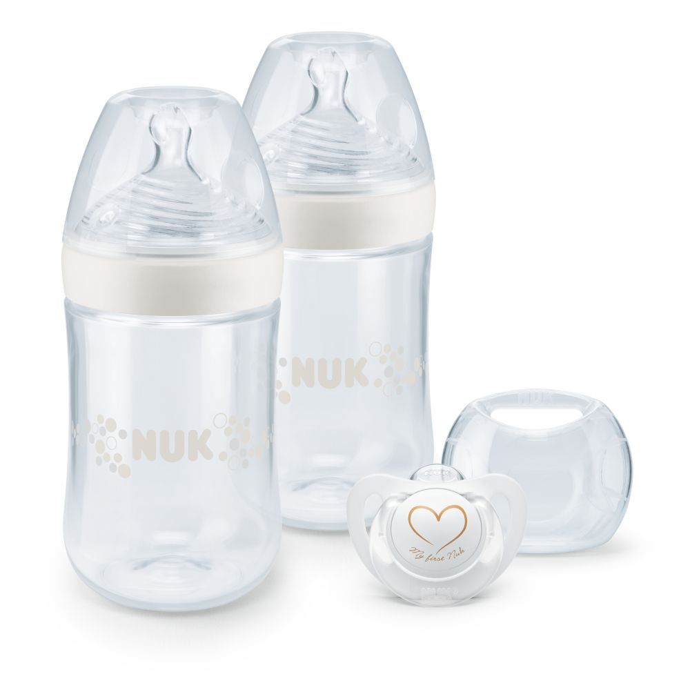 Set Nuk Nou Nascut Nature Sense Start Twin Alb [2]