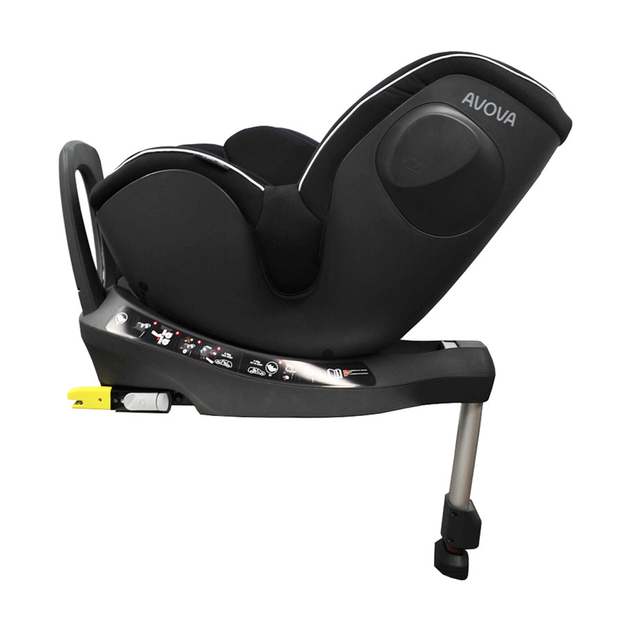 Scaun auto Avova Sperber-Fix i-Size Pearl Black [4]