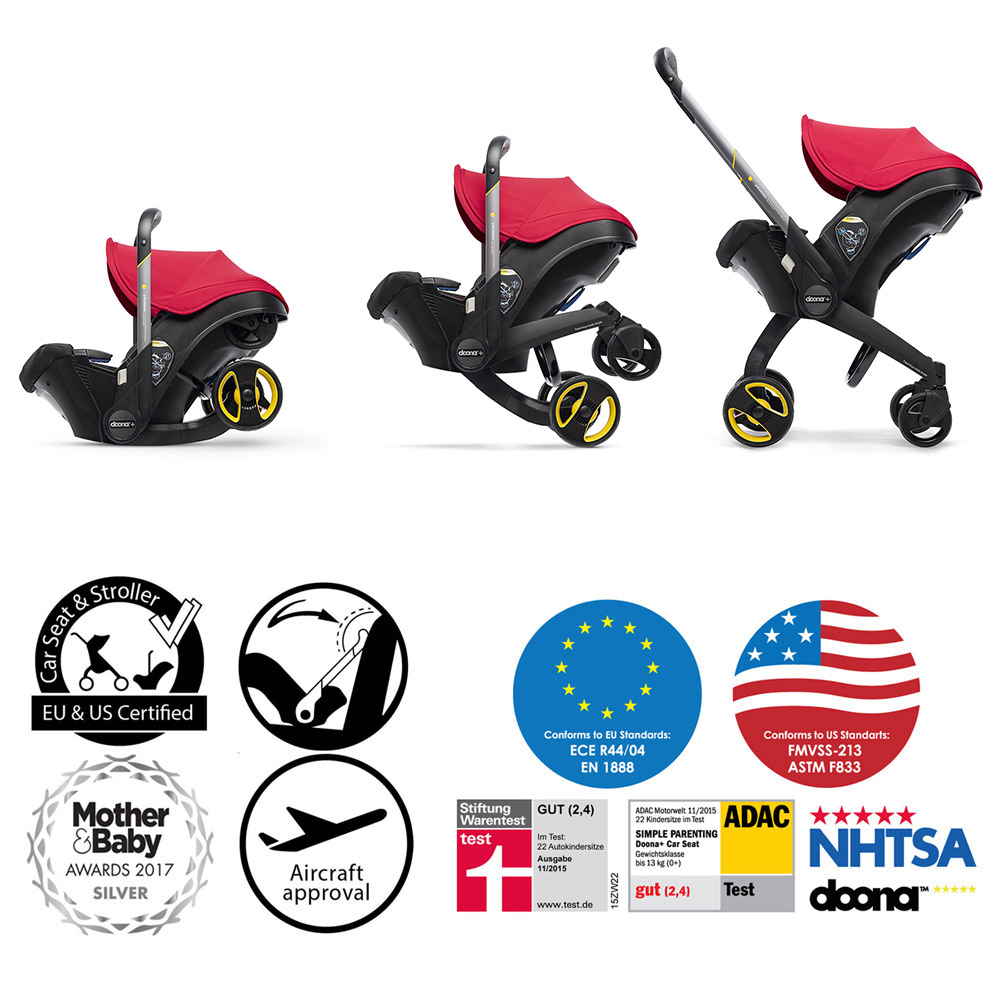 Scaun auto Doona Flame Red [2]