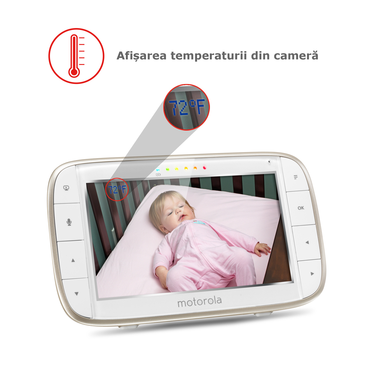 Video Monitor Digital + Wi-Fi Motorola MBP855 [6]