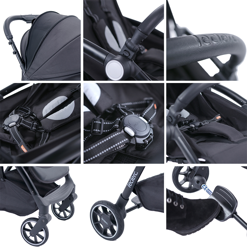 Carucior Leclerc Magic Fold Plus Grey [5]