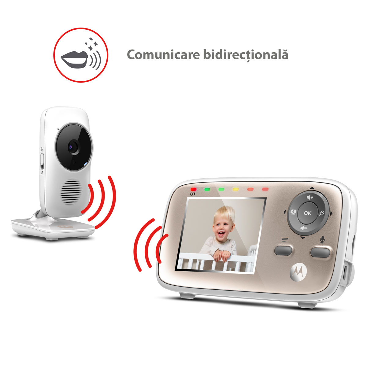 Video Monitor Digital + Wi-Fi Motorola MBP667 Connect [3]