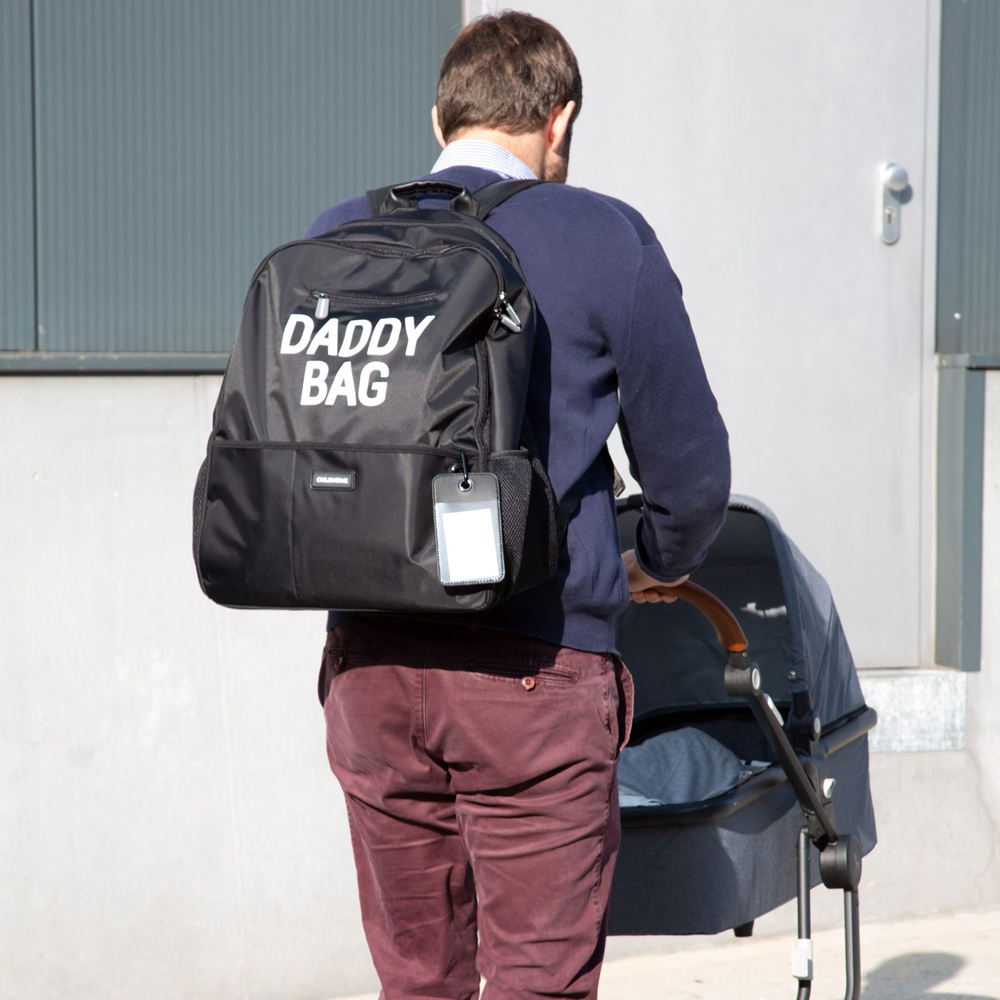 Rucsac de infasat Childhome Daddy Bag Negru [5]