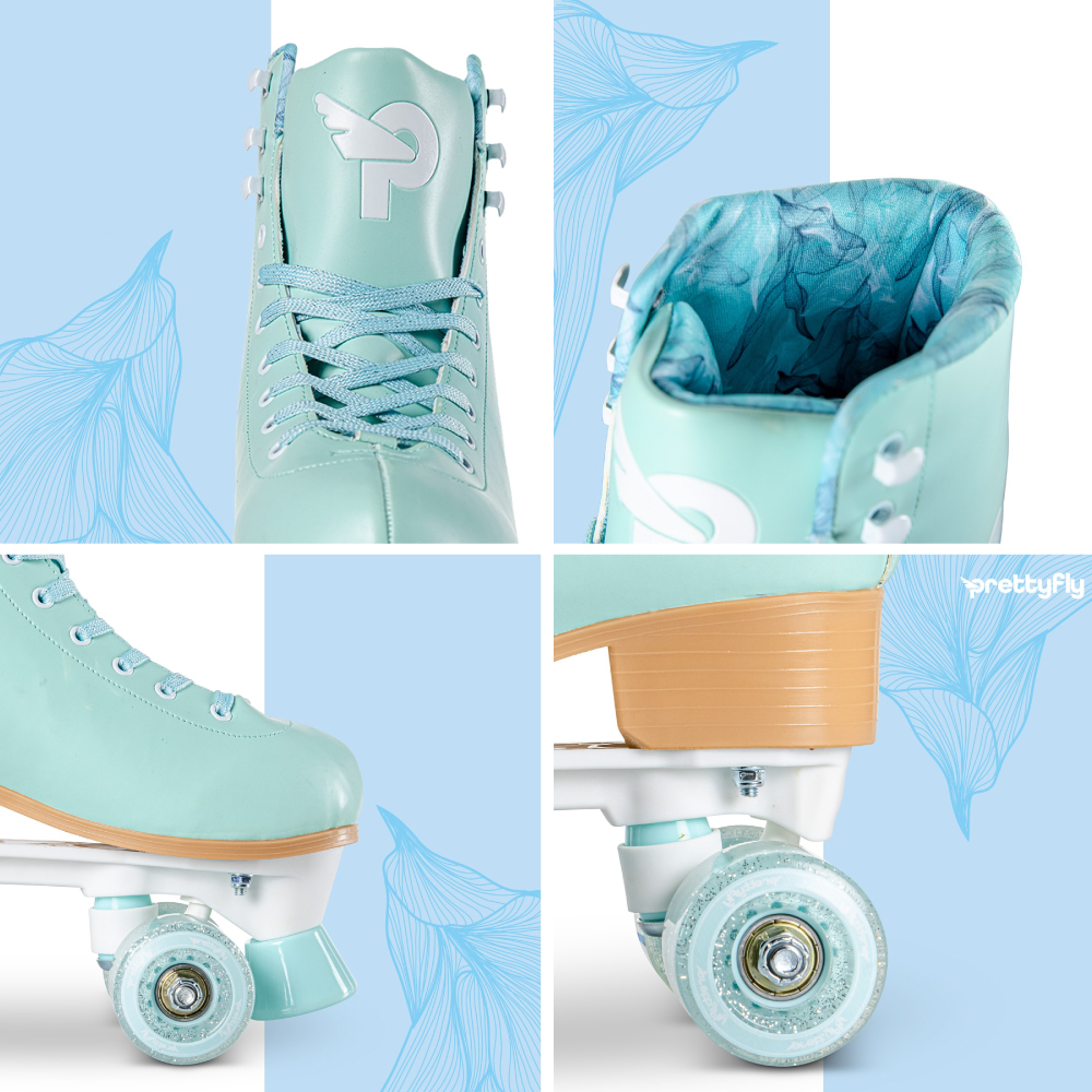 Patine cu rotile ajustabile Prettyfly marime 35-38 Blue [2]