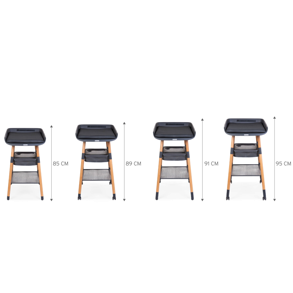 Masuta de infasat Childhome Evolux Natural Antracit [3]