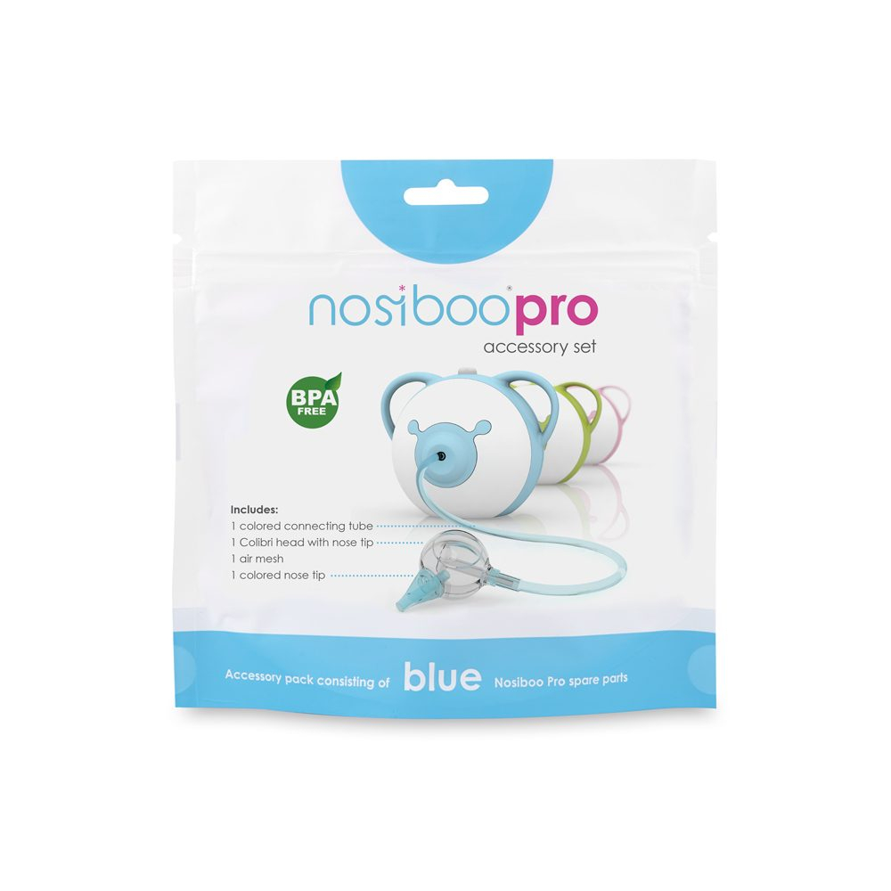 Set accesorii aspirator nazal electric Nosiboo Pro albastru [3]