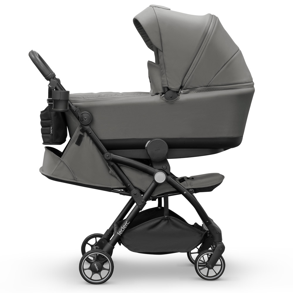 Carucior Leclerc Magic Fold Plus 2 in 1 Grey [3]