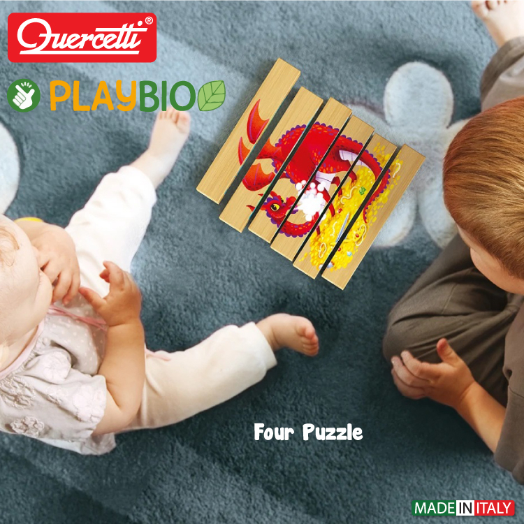 Quercetti Four Puzzle Animale Fantastice Bio [5]