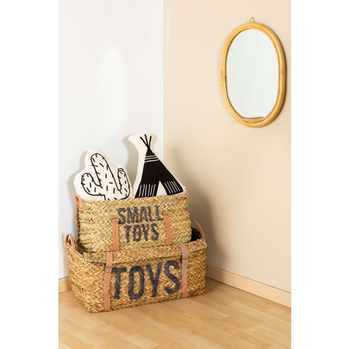 Set 2 cosuri depozitare din ratan Childhome [4]