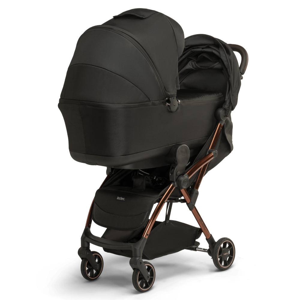 Carucior Leclerc Influencer 2 in 1 Black Brown [2]