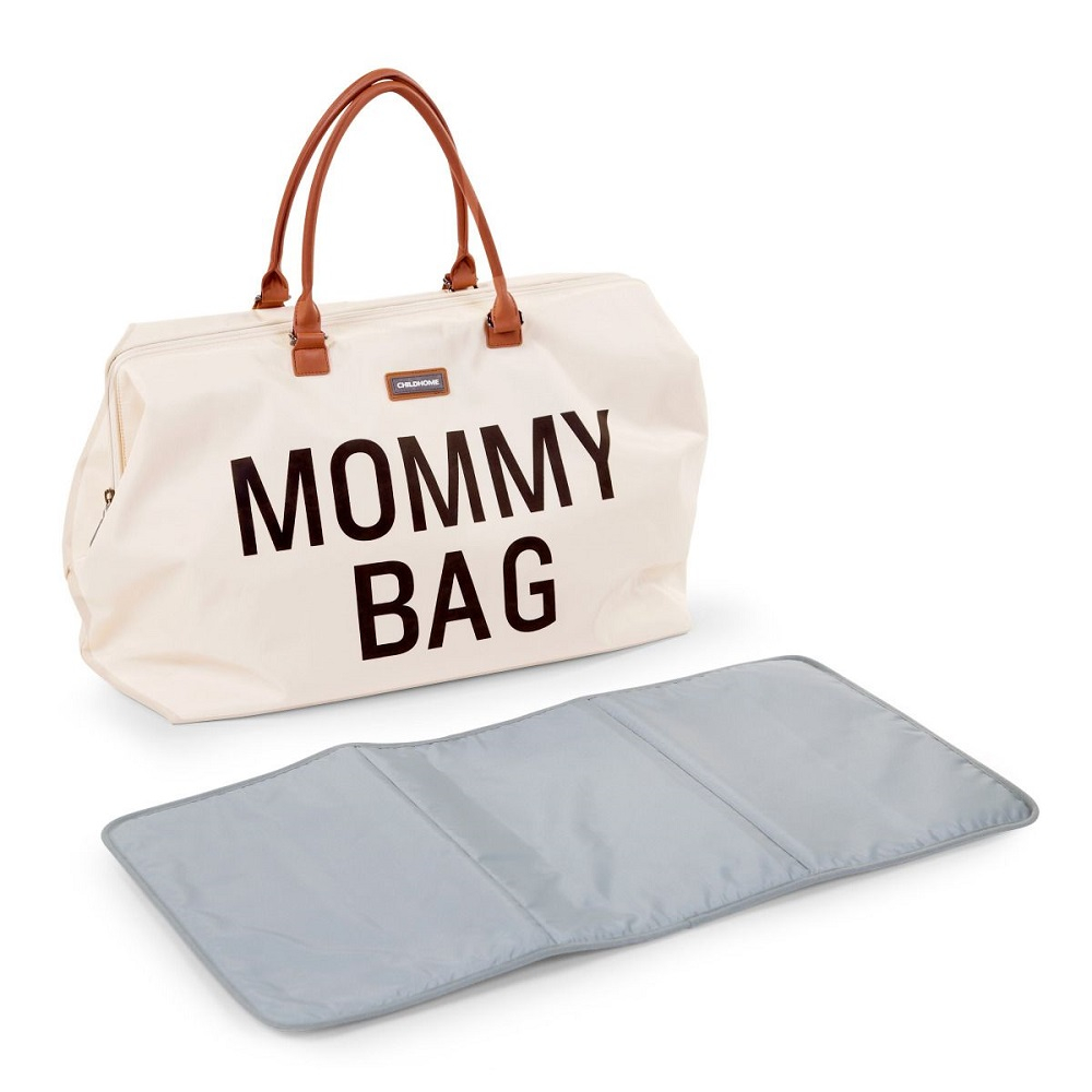 Geanta de infasat Childhome Mommy Bag Ecru [2]