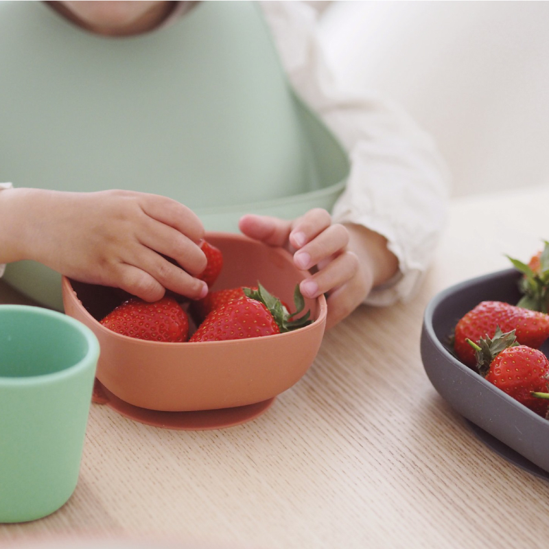 Set de masa silicon Beaba 4 piese Mineral [4]