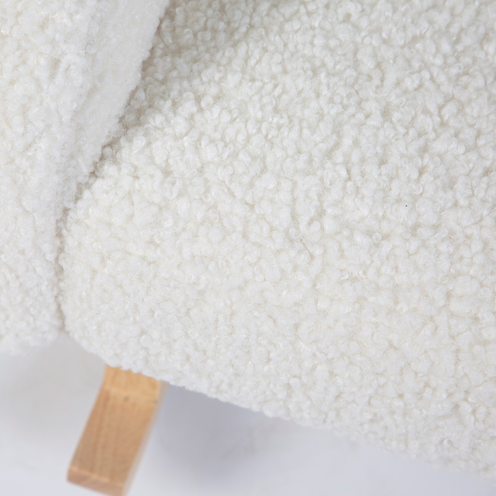 Scaun balansoar pentru copii Childhome Teddy Alb [3]