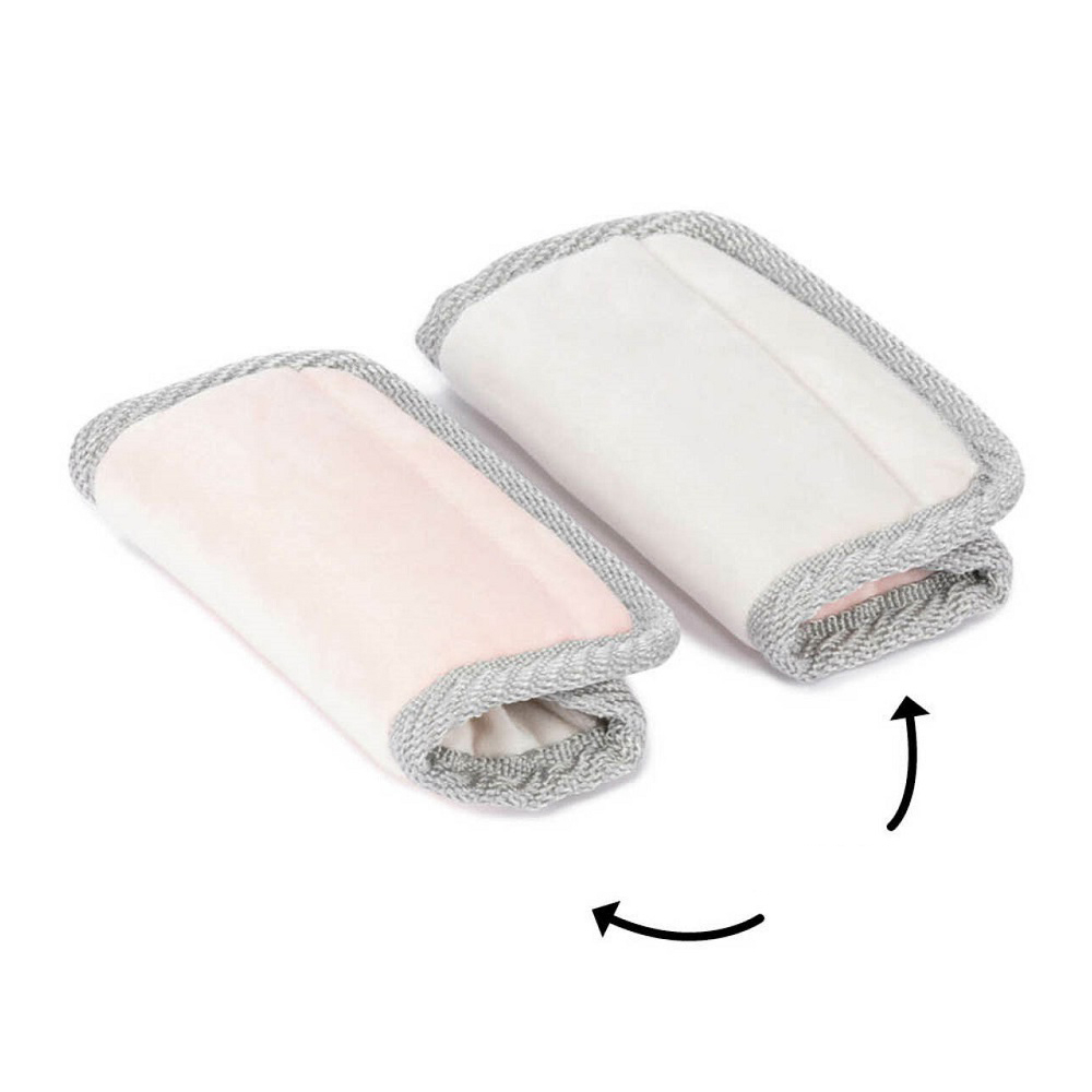 Protectii centuri scaun auto Diono Soft Wraps Pink [2]