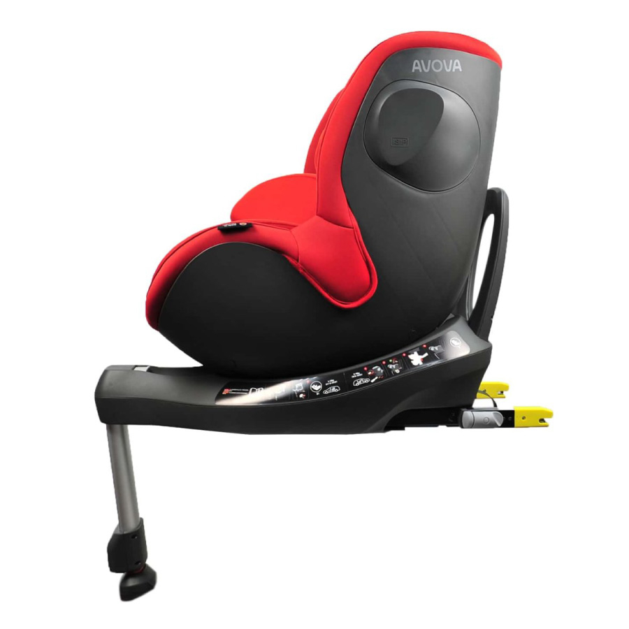 Scaun auto Avova Sperber-Fix i-Size Maple Red [3]