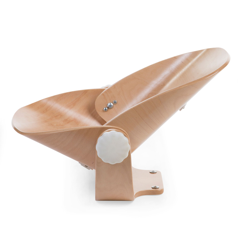 Sezut nou-nascut pentru scaun de masa Childhome Evolu 2/Evolu One.80, Natural/Alb [5]