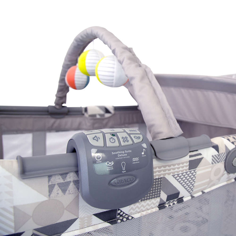 Patut Graco Contour Electra Patchwork Grey [6]