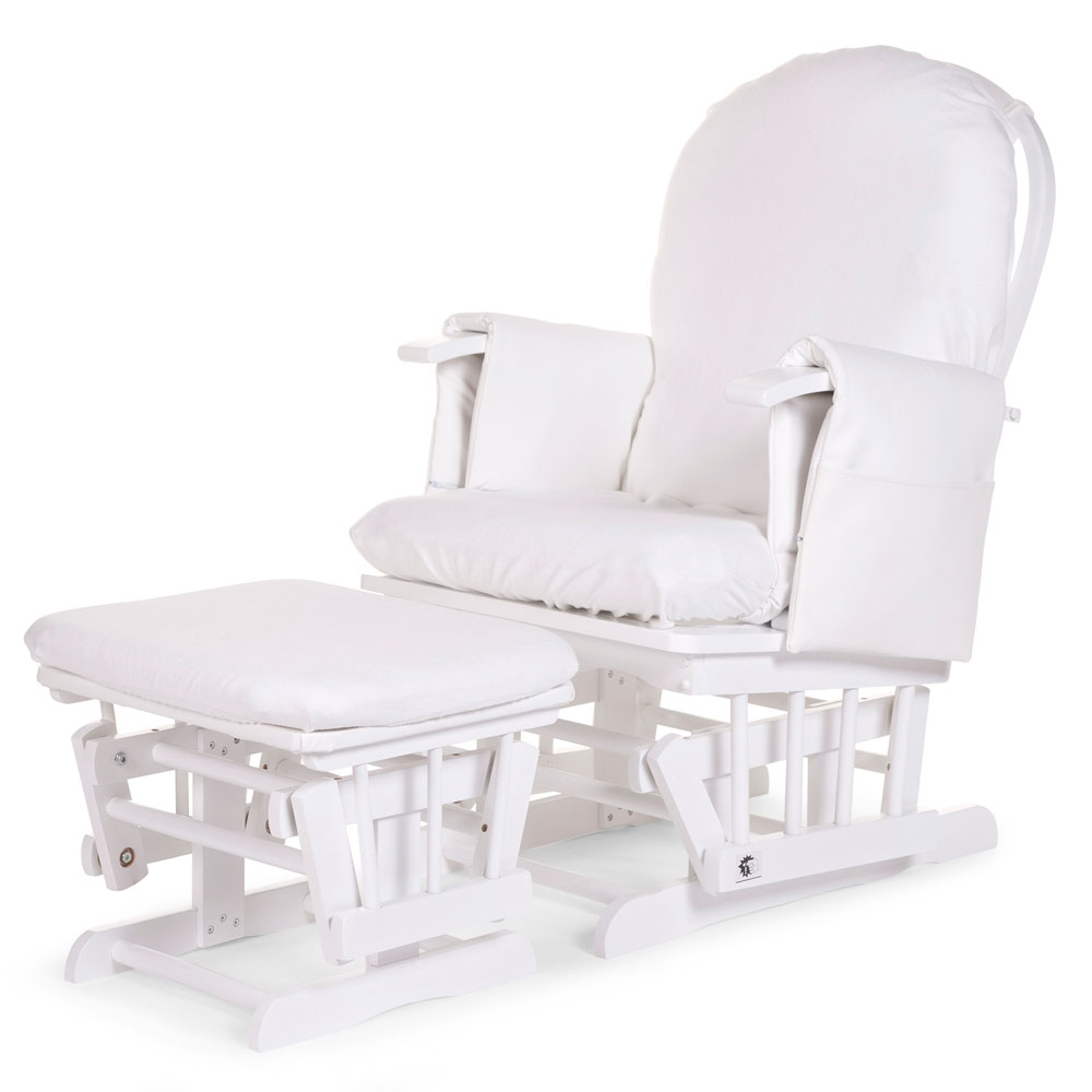 Husa Fotoliu balansoar pentru alaptat Childhome Alb [3]