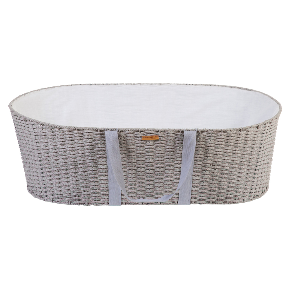 Cos bebe Childhome Moise cu saltea, Gri [2]