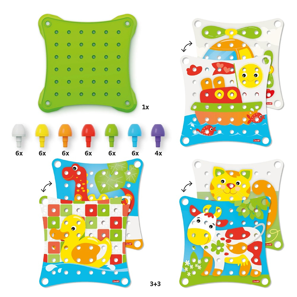 Quercetti Jumbo Peggy Evo Primul Mozaic [3]