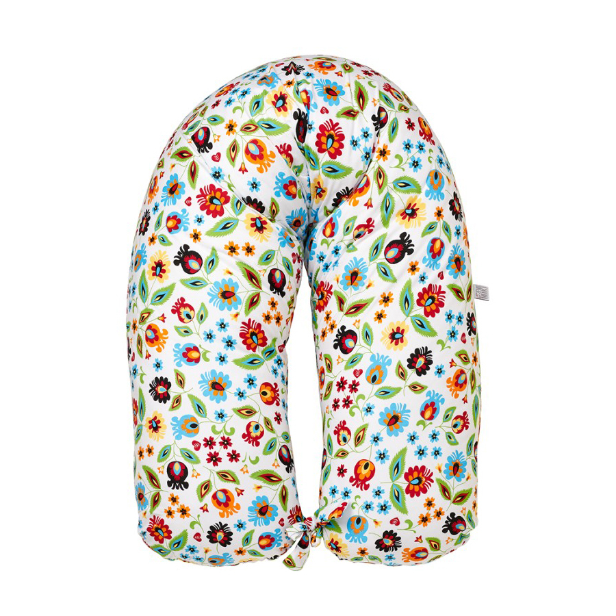 Perna Gravida 3 in 1 Husa Bumbac Model Floral 165 cm [3]