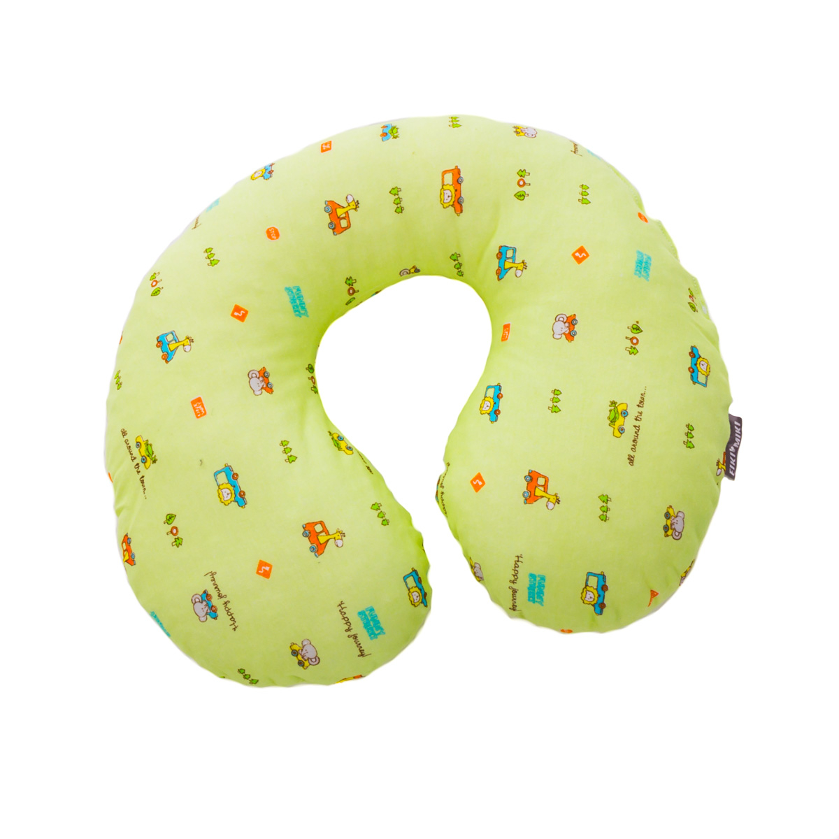 Perna Gravida 3 in 1 Husa Bumbac Bej Model Zebre 165cm [3]