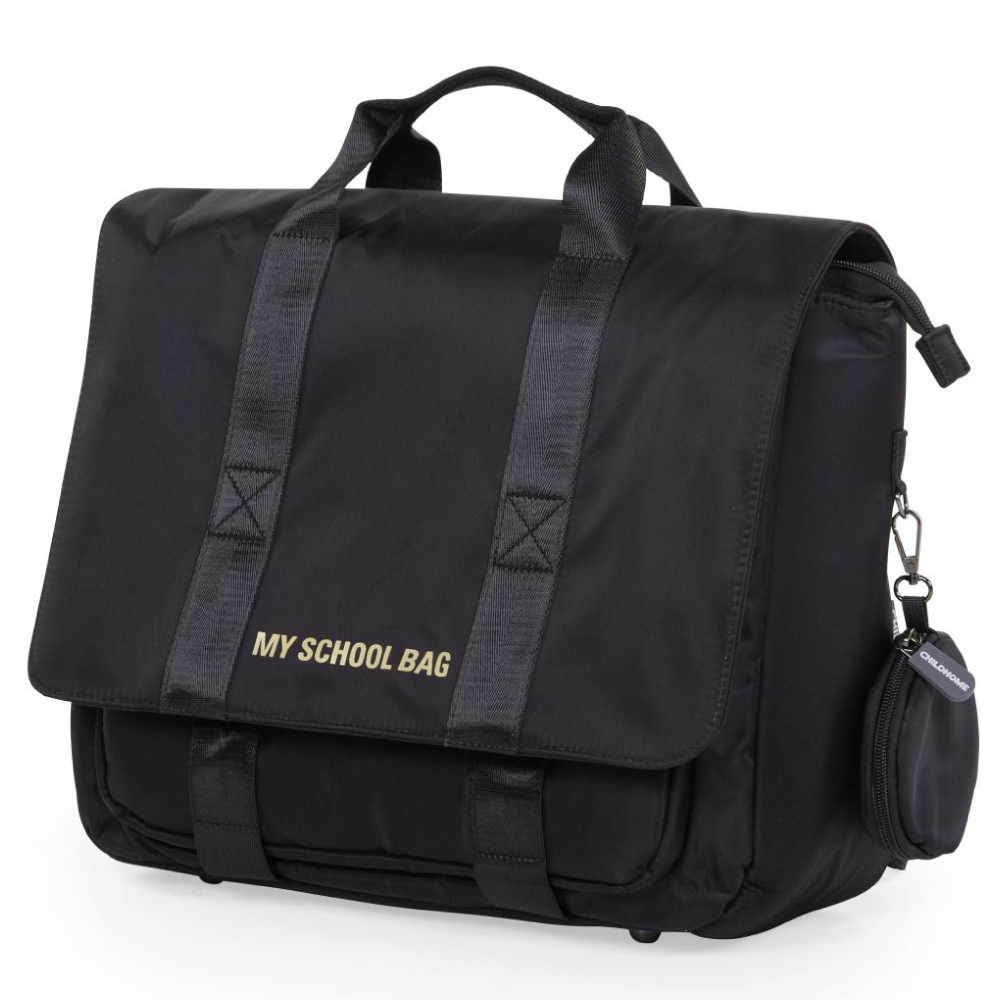 Ghiozdan Childhome My School Bag Negru [2]