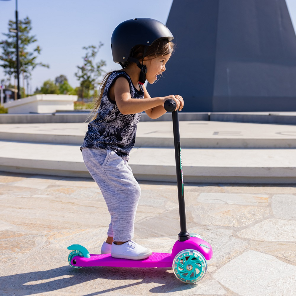 Trotineta cu 3 roti Neon Bolt Pink [5]