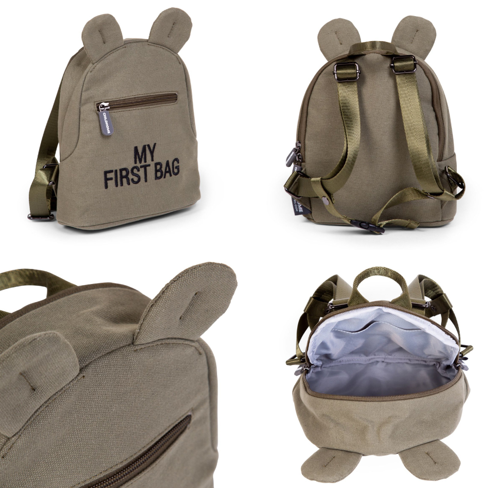 Rucsac pentru copii Childhome My First Bag Kaki [4]