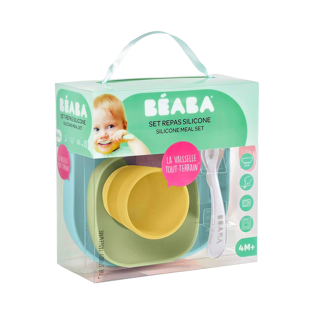 Set de masa silicon 4 piese galben [2]