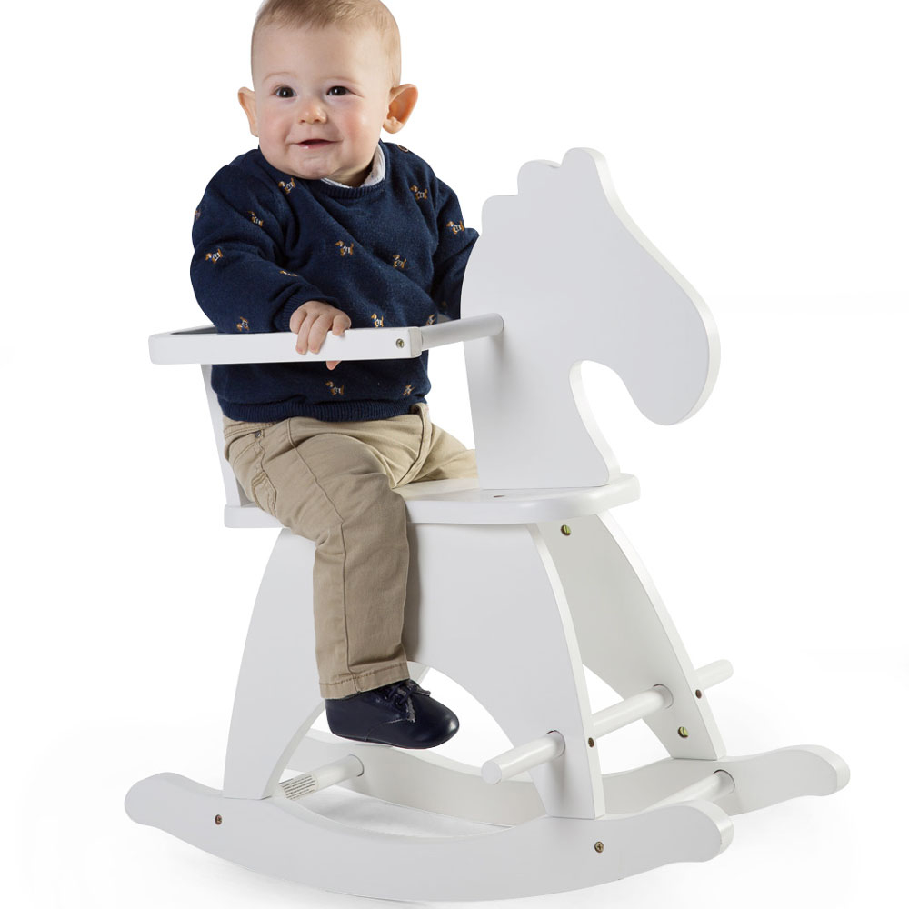 Balansoar Childhome Calut, MDF Alb [3]