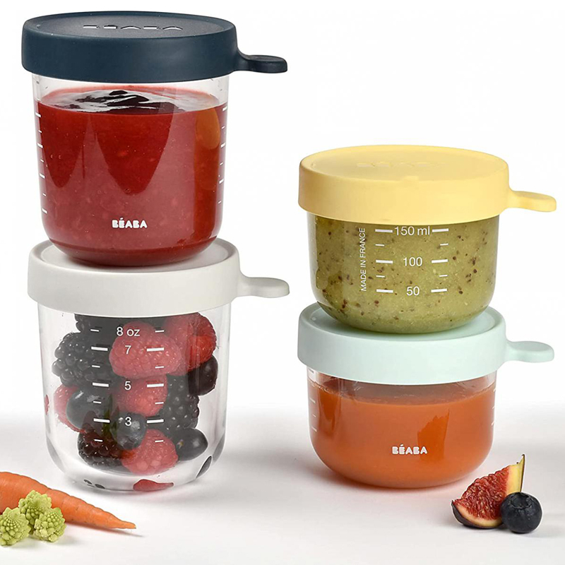 Set Beaba 4 recipiente sticla 150/250 Blue [2]