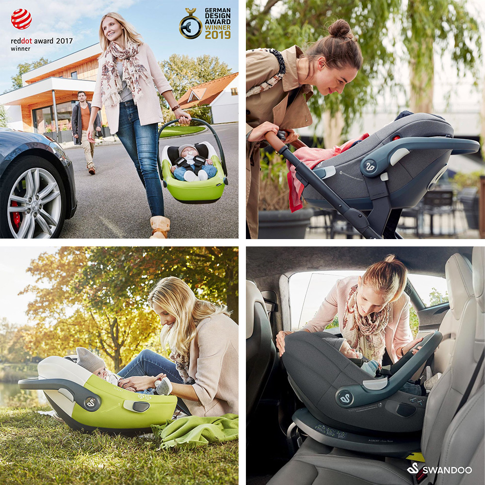 Carucior Baby Jogger City Mini 2 Carbon Swandoo sistem 3 in 1 [8]