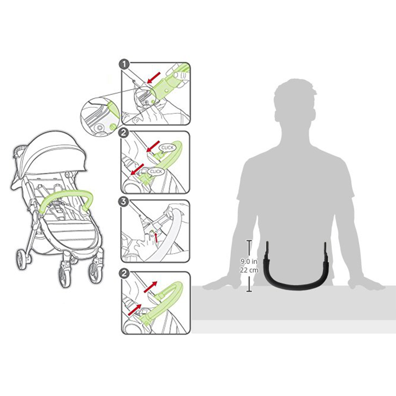 Bara de protectie carucior City Tour [4]