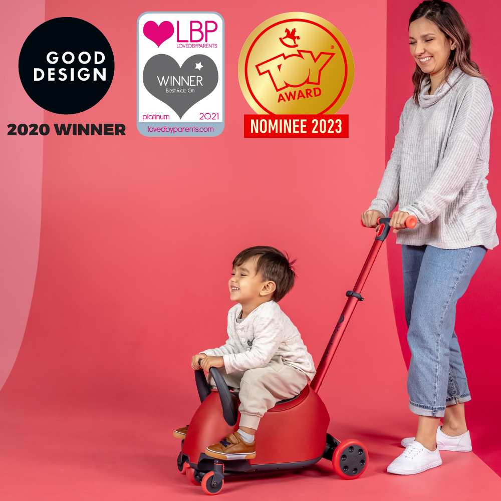 Trotineta 5-in-1 Yvolution Y Glider Luna Red [7]