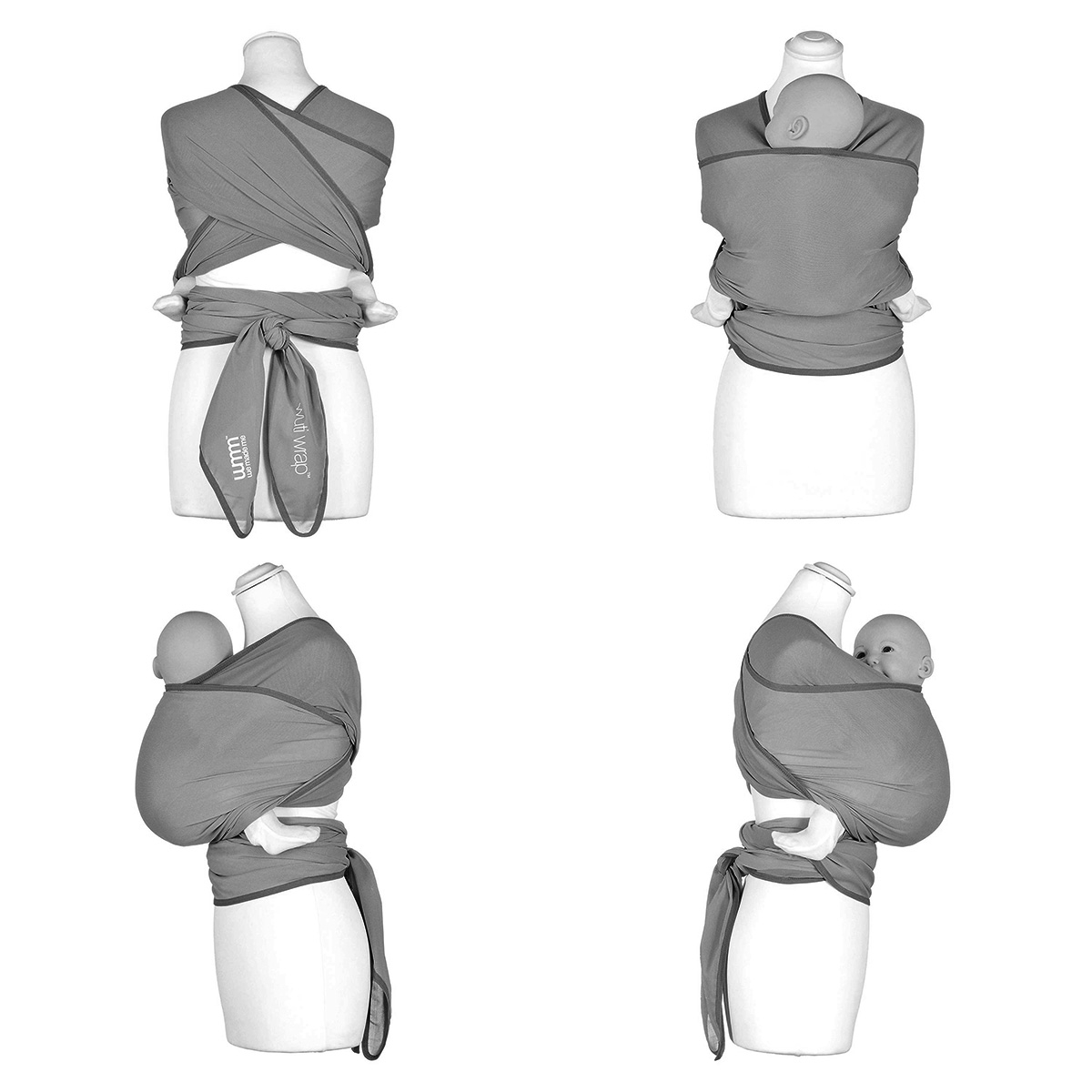 Wrap elastic Charcoal Grey [2]