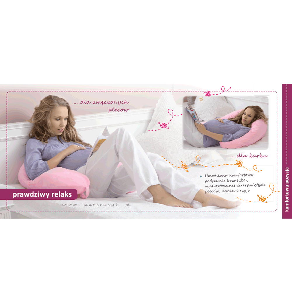 Perna Gravida 3 in 1 Husa Bumbac Bej Model Zebre 165cm [11]