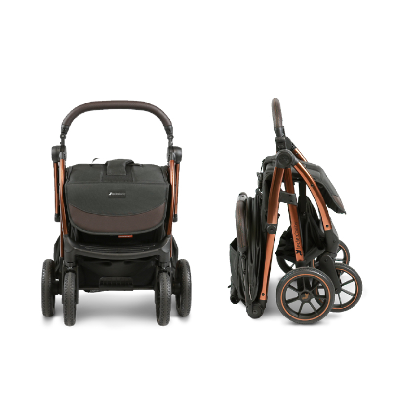 Carucior Leclerc Influencer XL Black Brown [4]