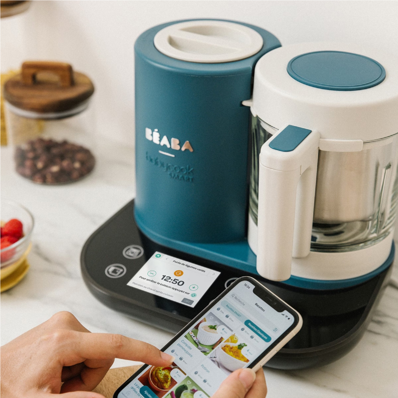 Robot Beaba Babycook Smart + Wi-Fi Peacock Blue [6]