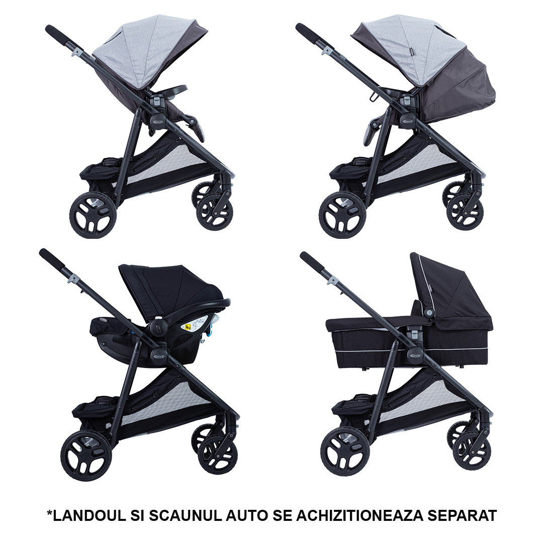 Carucior Graco Time2Grow Iron [6]