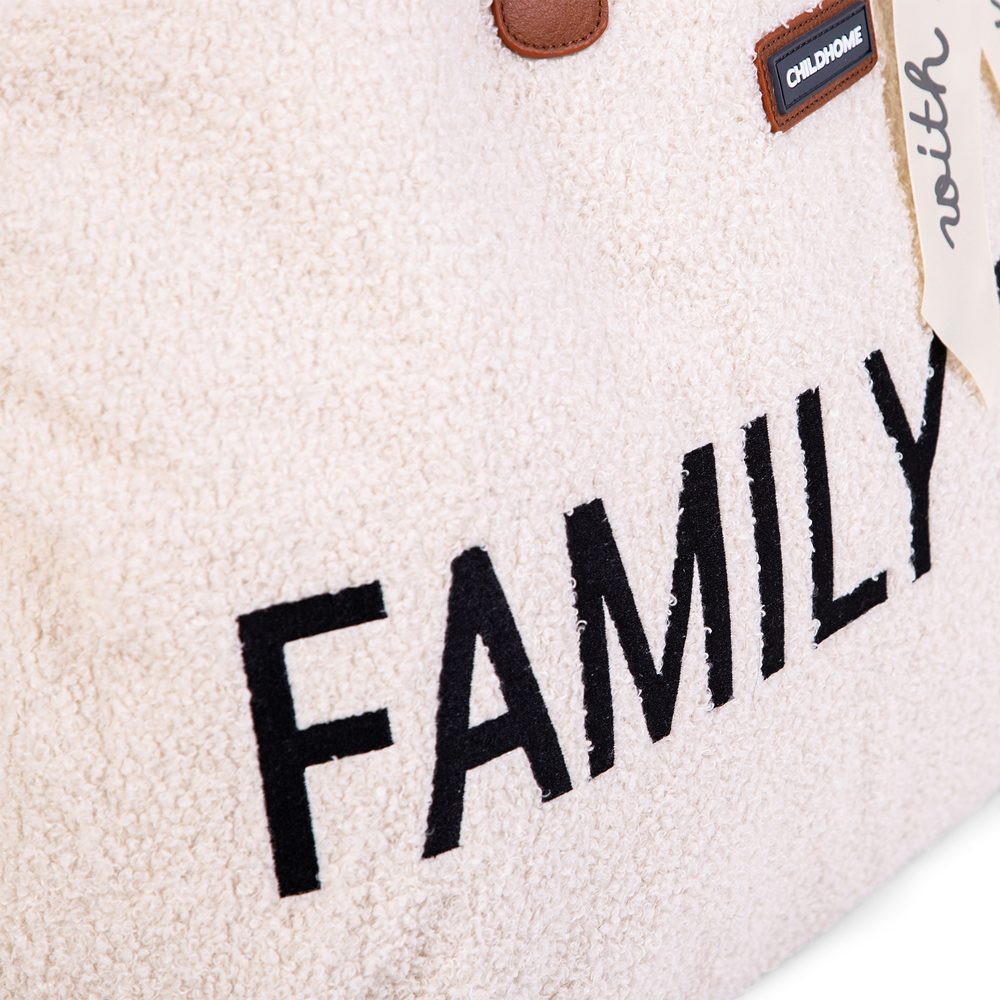 Geanta Childhome Family Bag Teddy Alb [3]