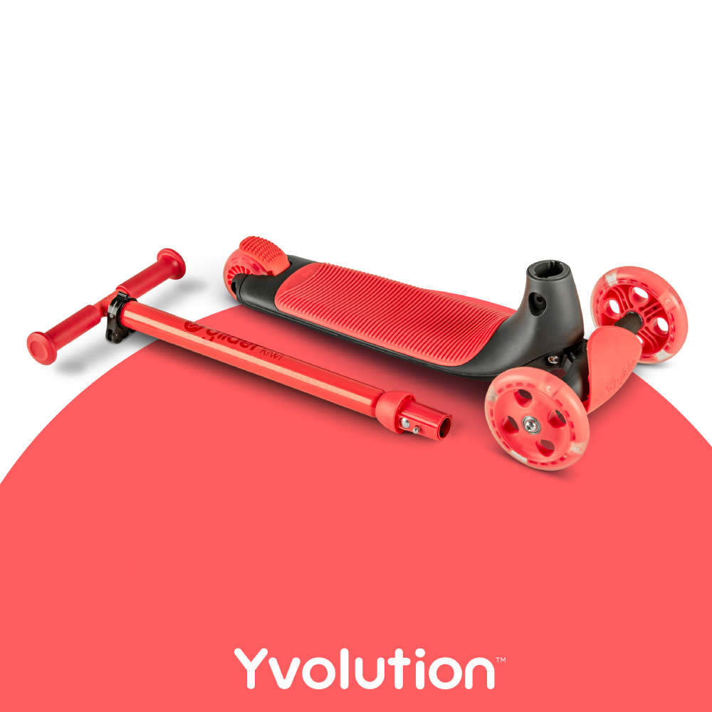 Trotineta cu 3 roti Yvolution Y Glider Kiwi Red [4]