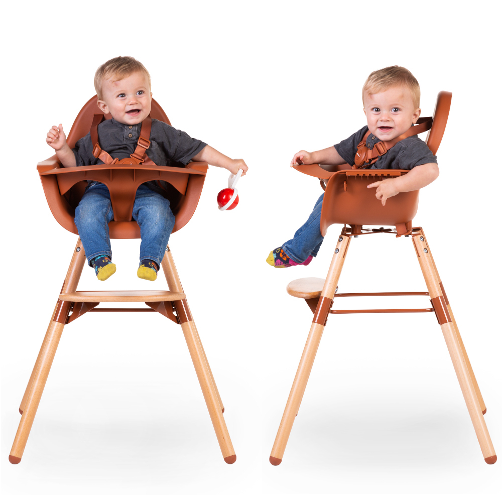 Scaun de masa reglabil in inaltime Childhome Evolu 2 Natural/Ruginiu [5]