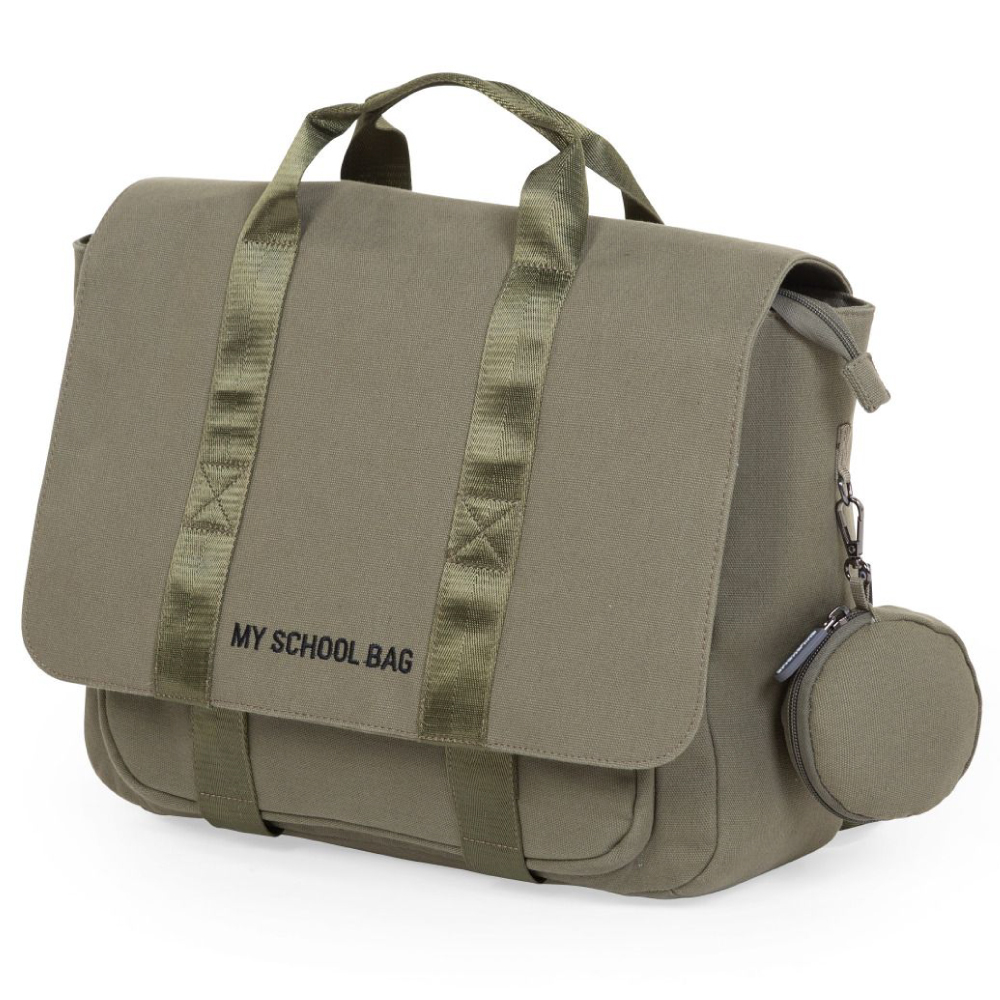 Ghiozdan Childhome My School Bag Kaki [2]