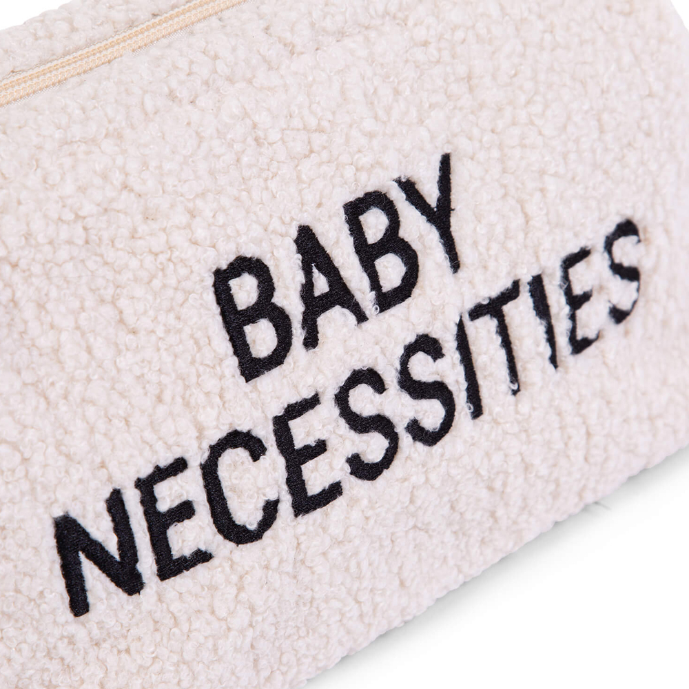 Geanta de toaleta Childhome Baby Necessities Teddy Alb [5]