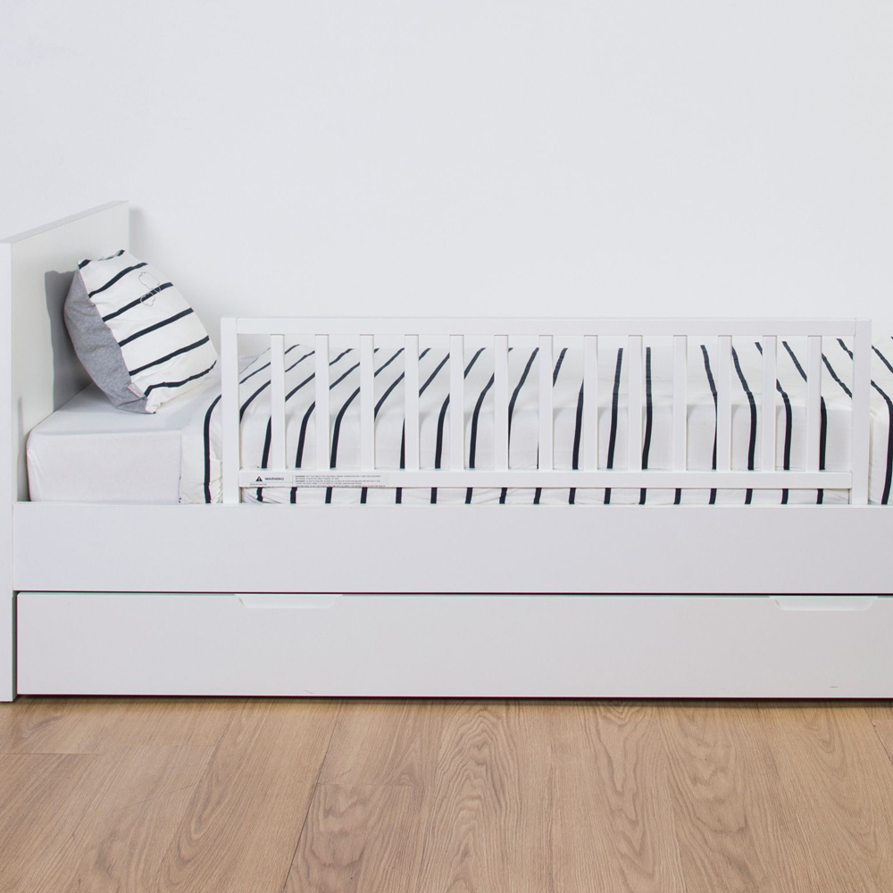 Protectie pentru pat Childhome 120 cm, Fag Natur [2]